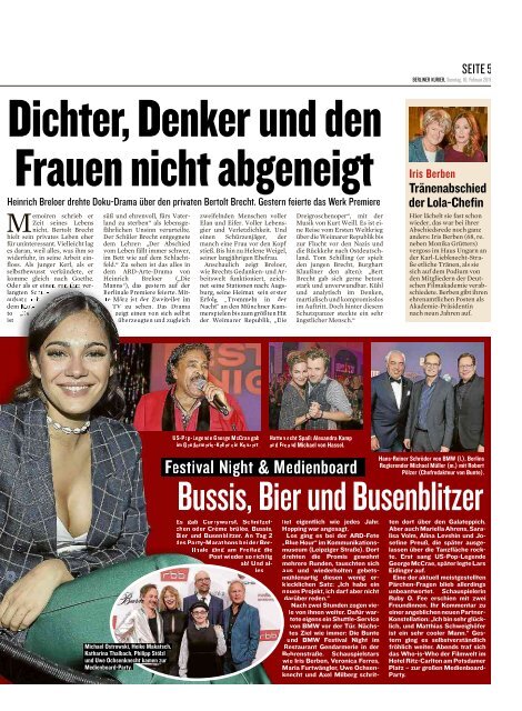 Berliner Kurier 10.02.2019