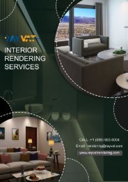 Interior Rendering Services: The 3D way for All