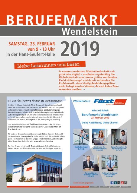 Berufemarkt Wendelstein 2019