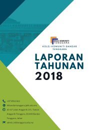 LAPORAN TAHUNAN KKBT 2018