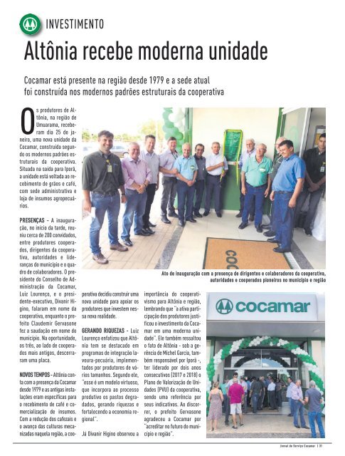 Jornal Cocamar Fevereiro 2019