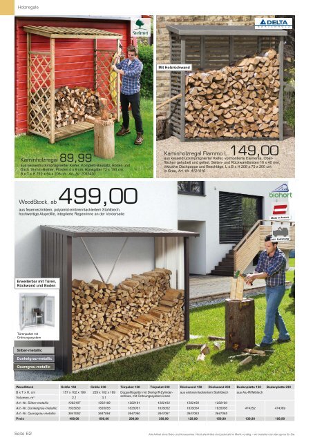 Holz im Garten - Dittmer