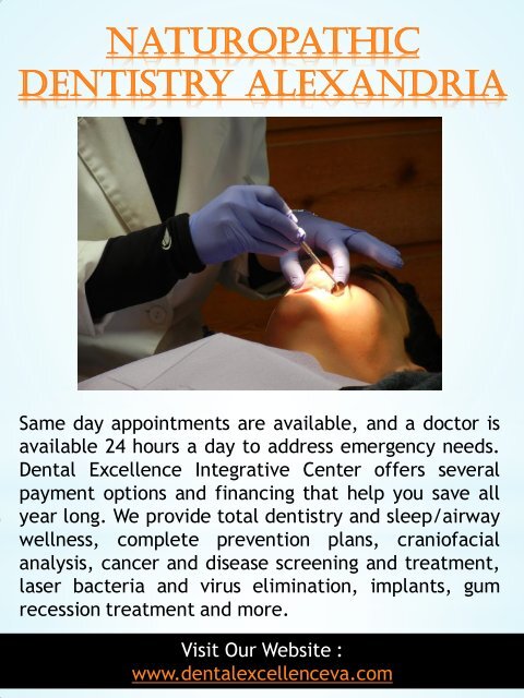 Cosmetic Dentist Near Alexandria