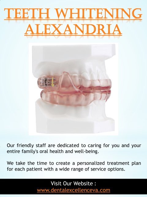 Cosmetic Dentist Near Alexandria