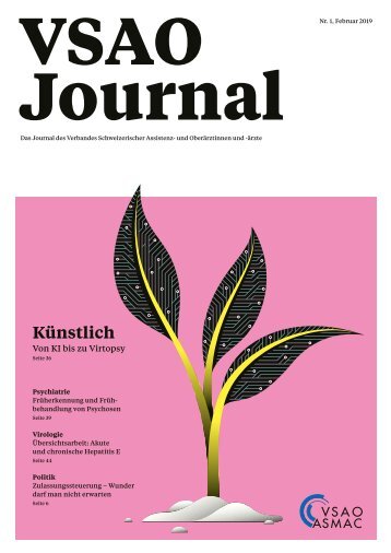 VSAO JOURNAL Nr. 1 - Februar 2019