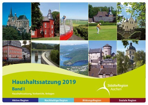 Band I - Haushaltssatzung, Vorbericht, Anlagen 2019