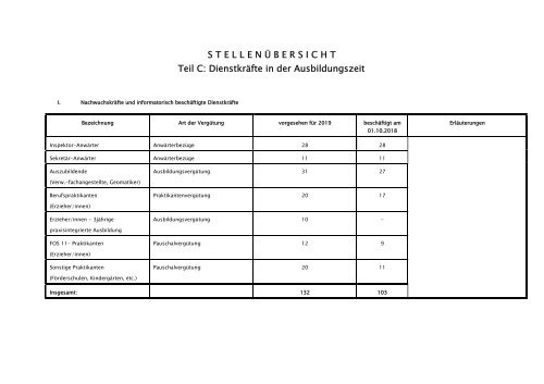 Band I - Haushaltssatzung, Vorbericht, Anlagen 2019