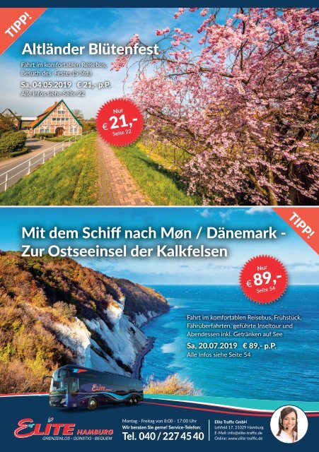 Elite Tagesfahrten Katalog 2019