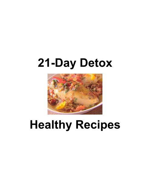 21-Day Detox Recipes final