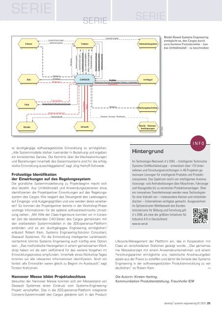 Develop³ Systems Engineering 02.2016