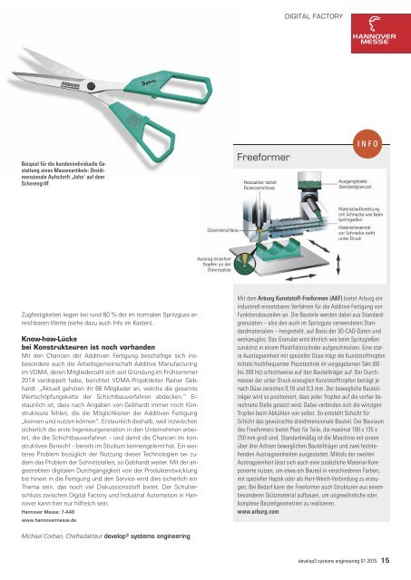 Develop³ Systems Engineering 01.2015