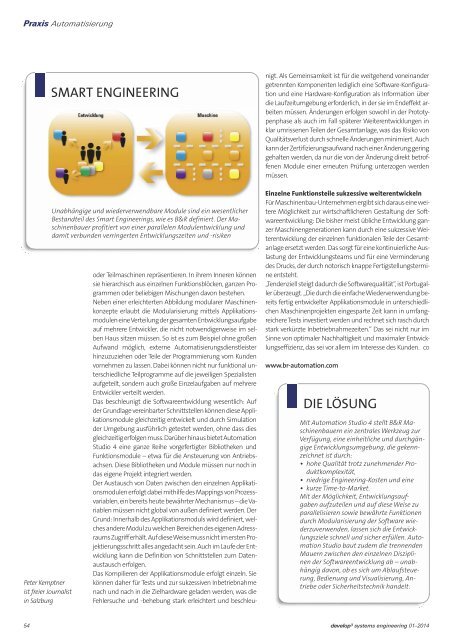 Develop³ Systems Engineering 01.2014