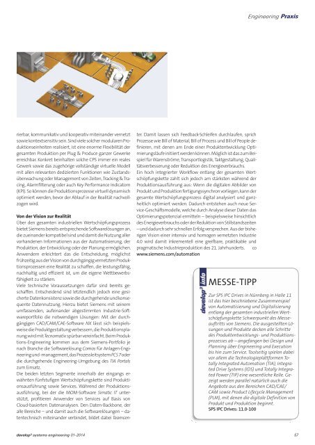 Develop³ Systems Engineering 01.2014