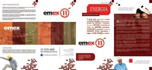 Folder Institucional emex julho 2012