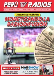 REVISTA PERÚ TV RADIOS EDICIÓN ENE - FEB 2019