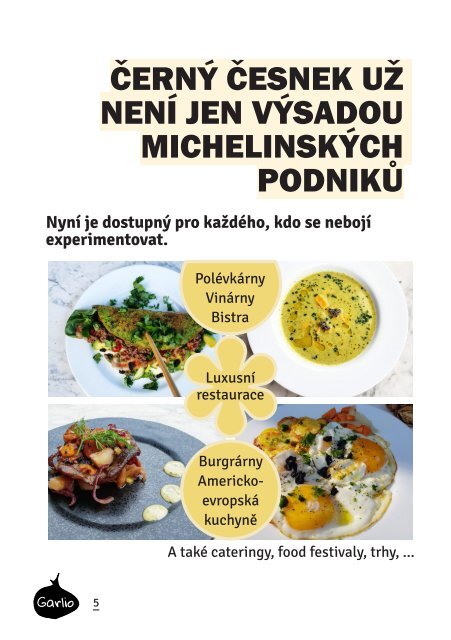 Katalog pro restaurace, gastronomická zařízení a potravinářské podniky