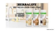 PROMO, WA +62 81-2529-7385, Herbalife Malang Kaskus