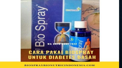 Manfaat Biospray Untuk Glukosuaria