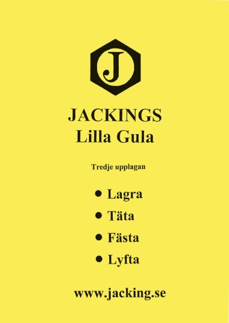 JACKINGS Lilla Gula - Tredje upplagan