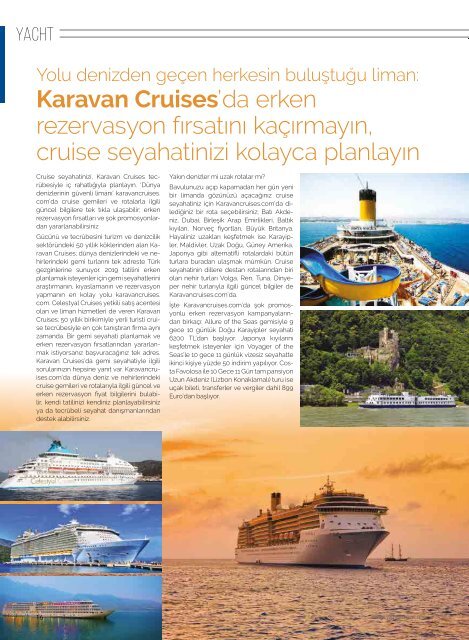 YachtLife & Travel Şubat-February 2019