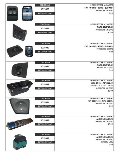 Catalogo EMS Line 2019