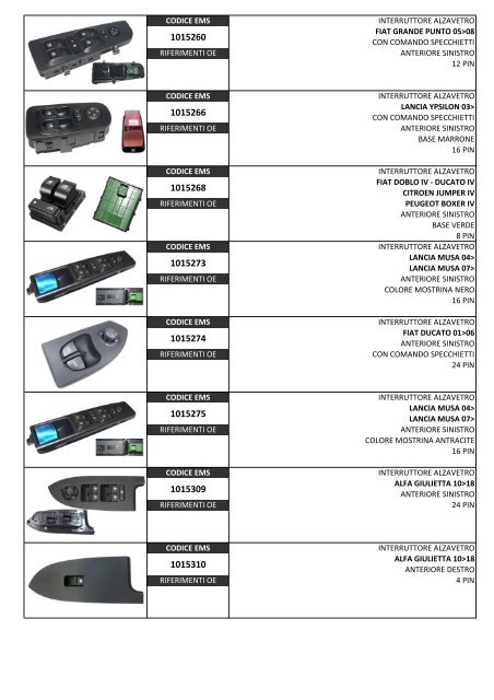 Catalogo EMS Line 2019