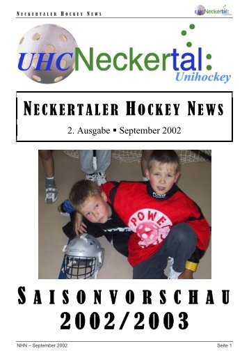 Sonnenberg-Garage Mogelsberg AG Dorfstrasse 2 ... - UHC Neckertal