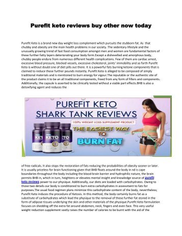 purefit keto pdf