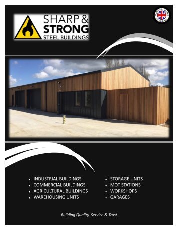 SHARP AND STRONG LTD BROCHURE