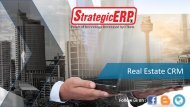 Real Estate CRM Software | Real Estate CRM System -  StrategicERP