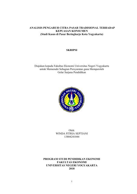Skripsi Uny 2018 Ide Judul Skripsi Universitas
