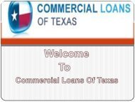 Commercial Land Financing in Texas