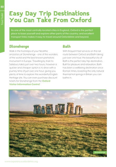 Experience Oxfordshire Guide 2019