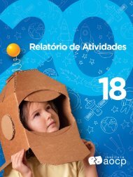 Relatório de Atividades Instituto AOCP - 2018