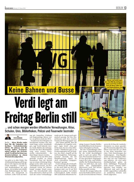 Berliner Kurier 12.02.2019