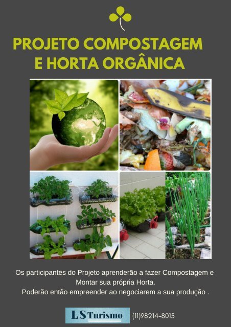 FOLDER PROJETO COMPOSTAGEM E HORTA ORGÂNICA