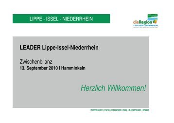 LEADER Lippe-Issel-Niederrhein