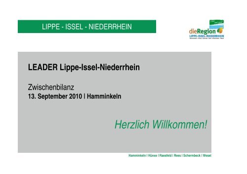 LEADER Lippe-Issel-Niederrhein