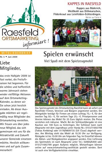 Neue Spezialität: Kappes aus Raesfeld! Erste Ernte im Herbst