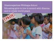 Updates~ Invincible Thailand TM Dhammajarinee School Project