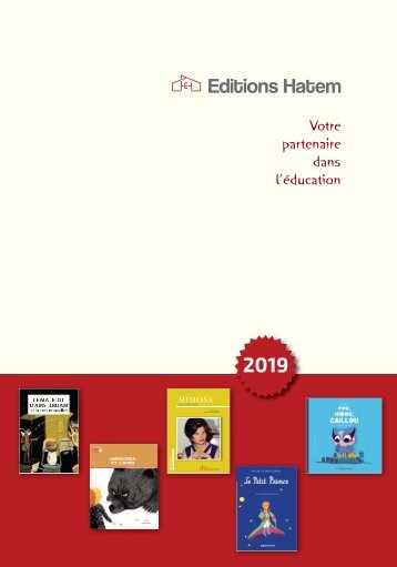 Catalogue 2019 des Editions Hatem