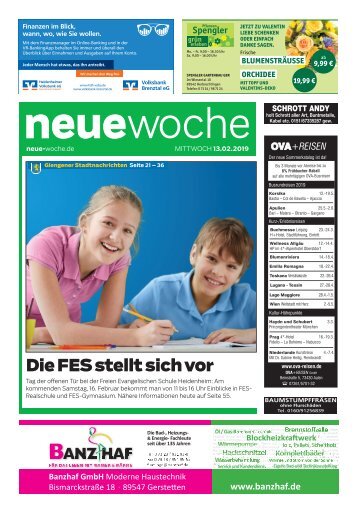 13.02.2019 NEUE WOCHE