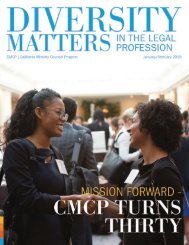 CMCP Diversity Matters - January/February 2019