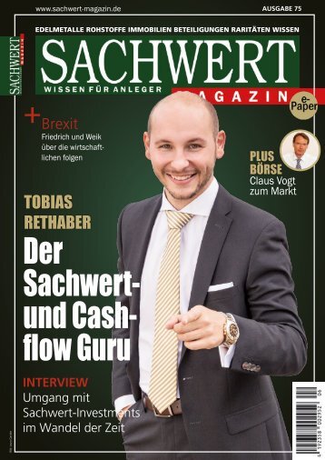 Sachwert Magazin ePaper, Ausgabe 75