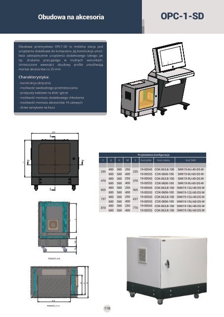 Katalog firmy Sabaj System - Szafy rack i rozdzielnice elektryczne