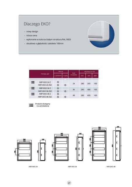 Katalog firmy Sabaj System - Szafy rack i rozdzielnice elektryczne