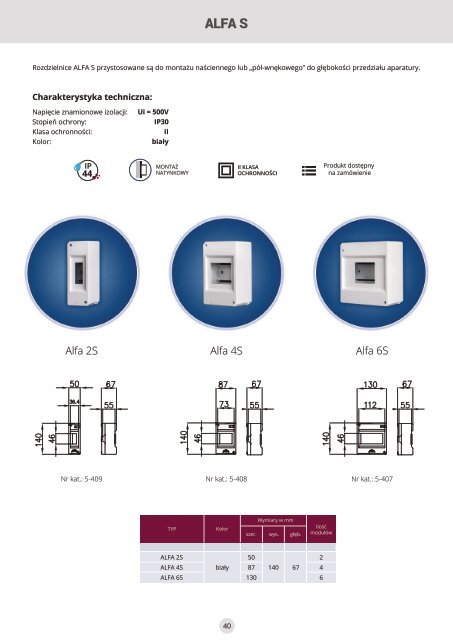 Katalog firmy Sabaj System - Szafy rack i rozdzielnice elektryczne