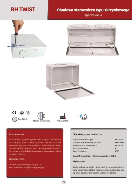 Katalog firmy Sabaj System - Szafy rack i rozdzielnice elektryczne