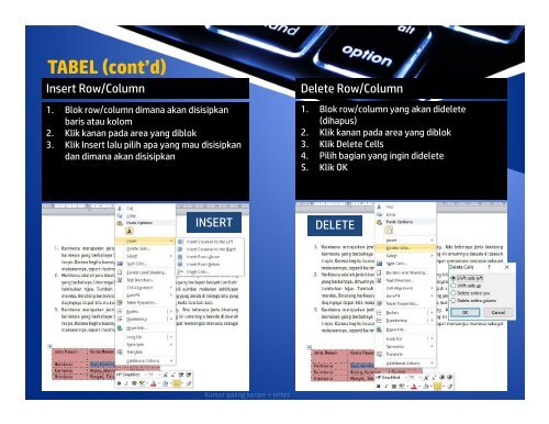 Mengenal dan Mengoperasikan Microsoft Word 2010