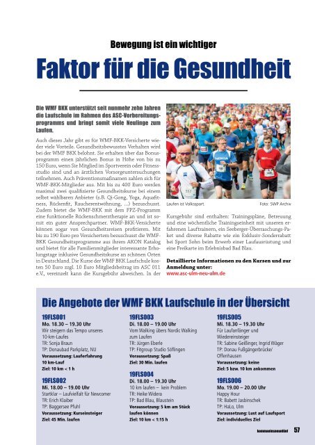 Das Laufmagazin 19